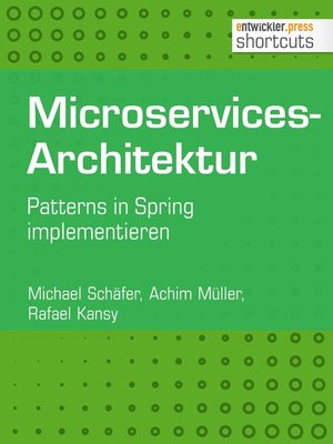 cover image of Microservices-Architektur
